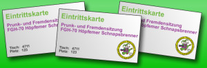 Teaserbild zum Kartenvorverkauf für die Prunksitzung